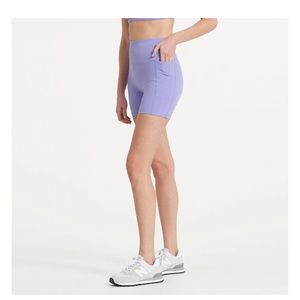 Vuori Studio Pocket Short in Ultra Violet